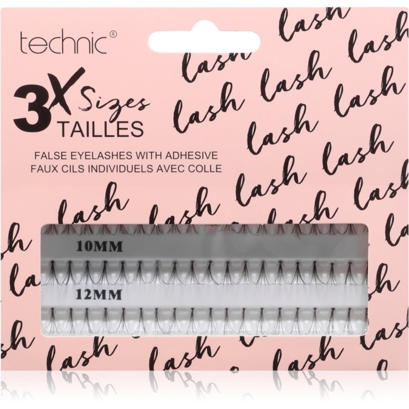 Technic Cosmetics Individual False Eyelashes лепящи снопчета мигли - Грим - Сравни цени от 1 магазин с безплатна доставка