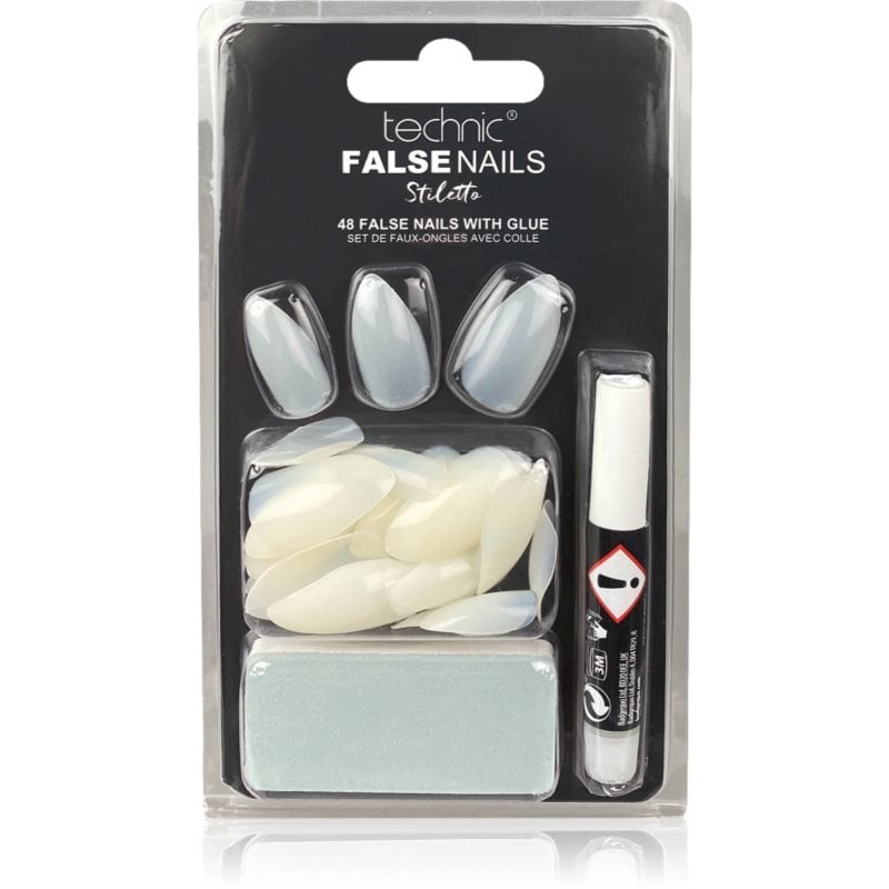 Technic Cosmetics False Nails Stiletto Изкуствени нокти