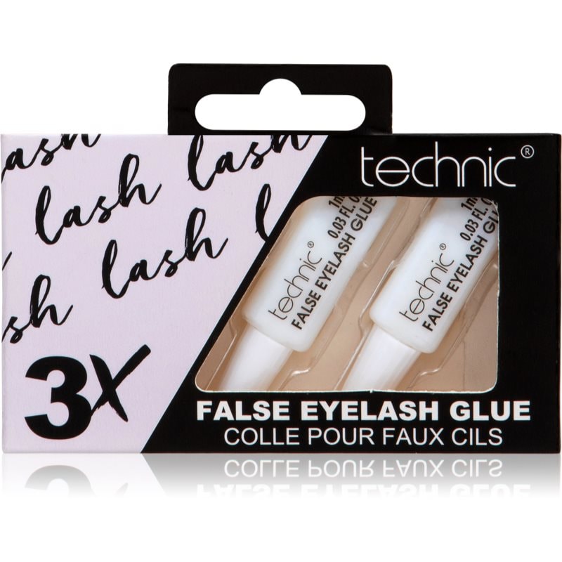 Technic Cosmetics False Eyelash Glue лепило за изкуствени мигли 3x - Грим - Сравни цени от 1 магазин с безплатна доставка