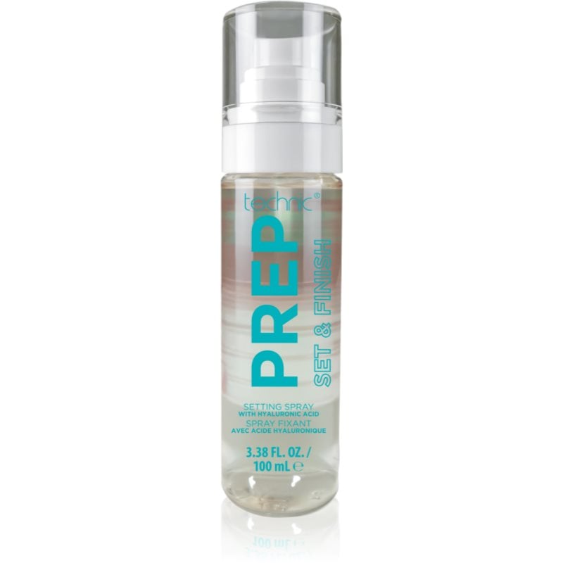 Technic Cosmetics Prep Set & Finish спрей за фиксация с хидратиращ ефект
