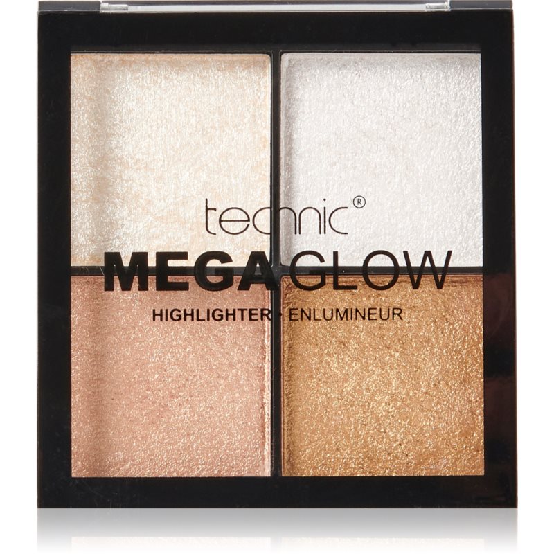 Technic Cosmetics Mega Glow палитра с озарители - Грим - Сравни цени от 1 магазин с безплатна доставка