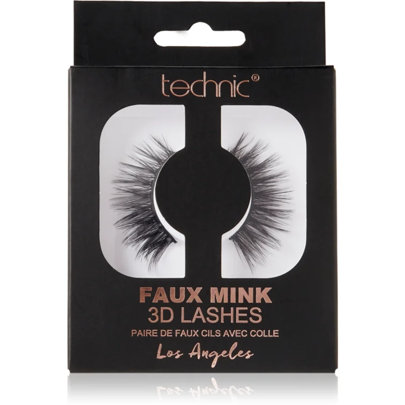 Technic Cosmetics Faux Mink изкуствени мигли Los Angeles - Грим - Сравни цени от 1 магазин с безплатна доставка