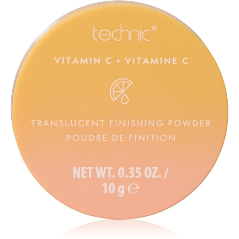 Technic Cosmetics Vitamin C озаряваща насипна пудра за кадифен вид на кожата