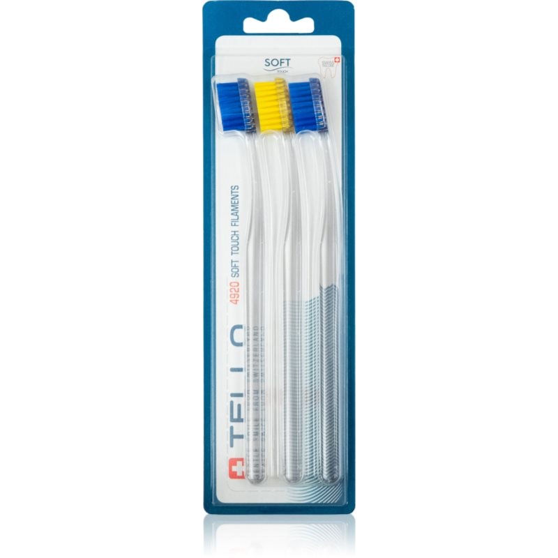 TELLO 4920 Soft 3pack четка за зъби - Грижа за зъбите - Сравни цени от 1 магазин с безплатна доставка