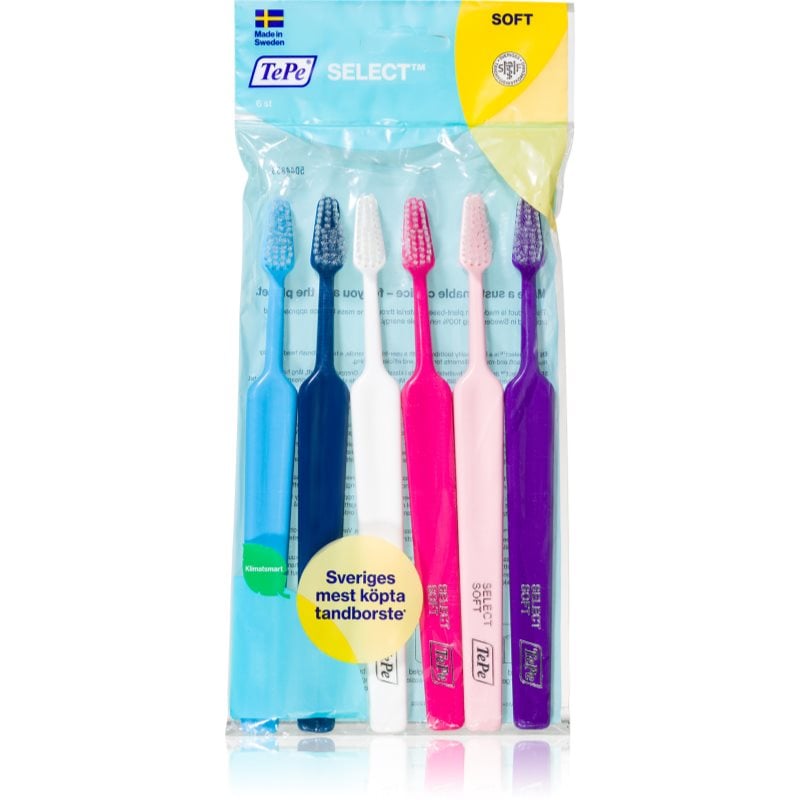 TePe Select Soft 4+2 четки за зъби