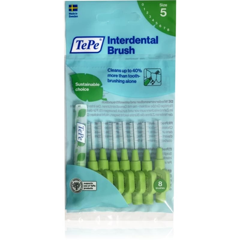 TePe Original четки за междузъбно пространство Green