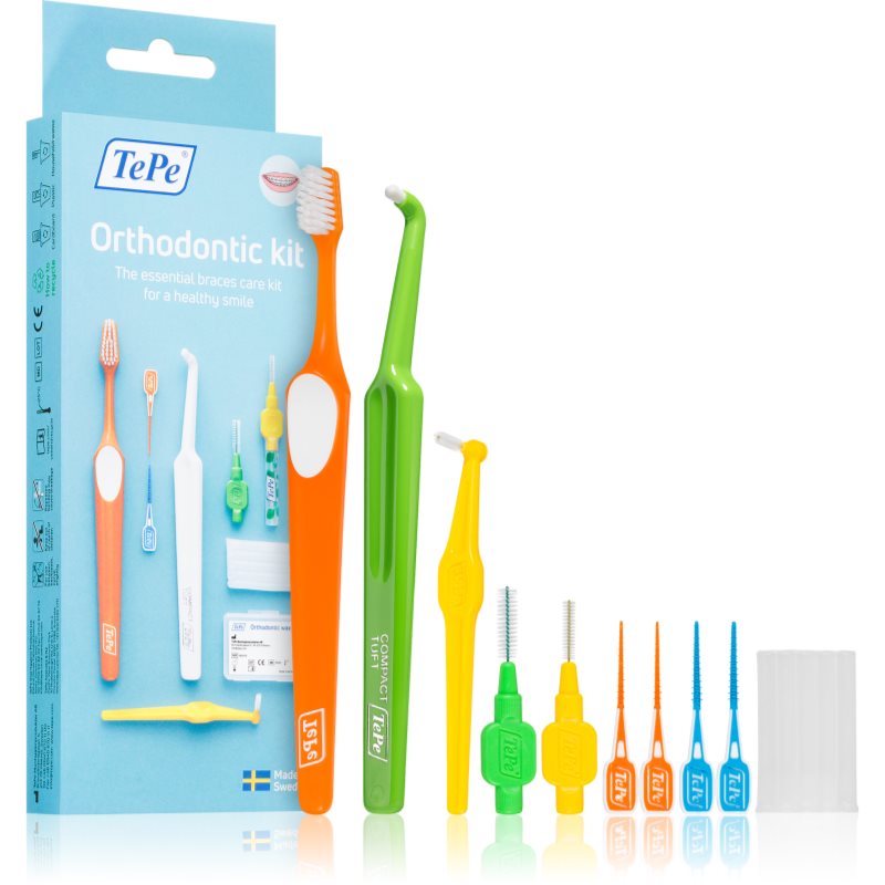 TePe Orthodontic Kit комплект за почистване на брекети - Комплект - Сравни цени от 1 магазин с безплатна доставка