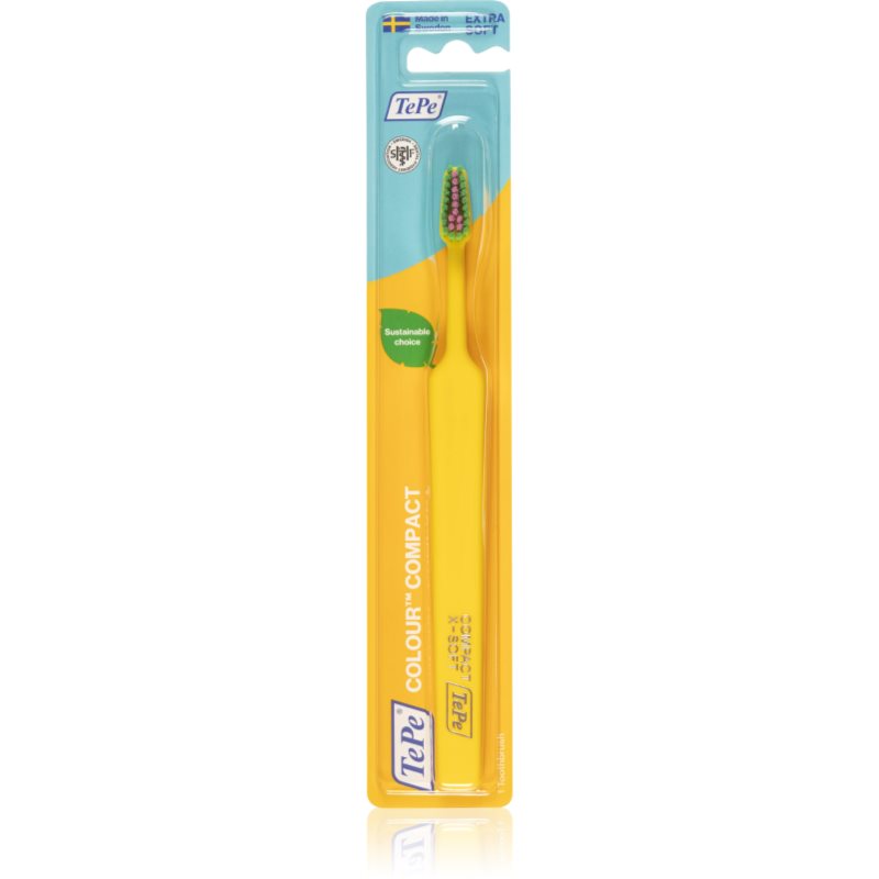 TePe TePe Colour Compact X-Soft четка за зъби Yellow - Унисекс парфюм 1мл - Сравни цени от 1 магазин с безплатна доставка