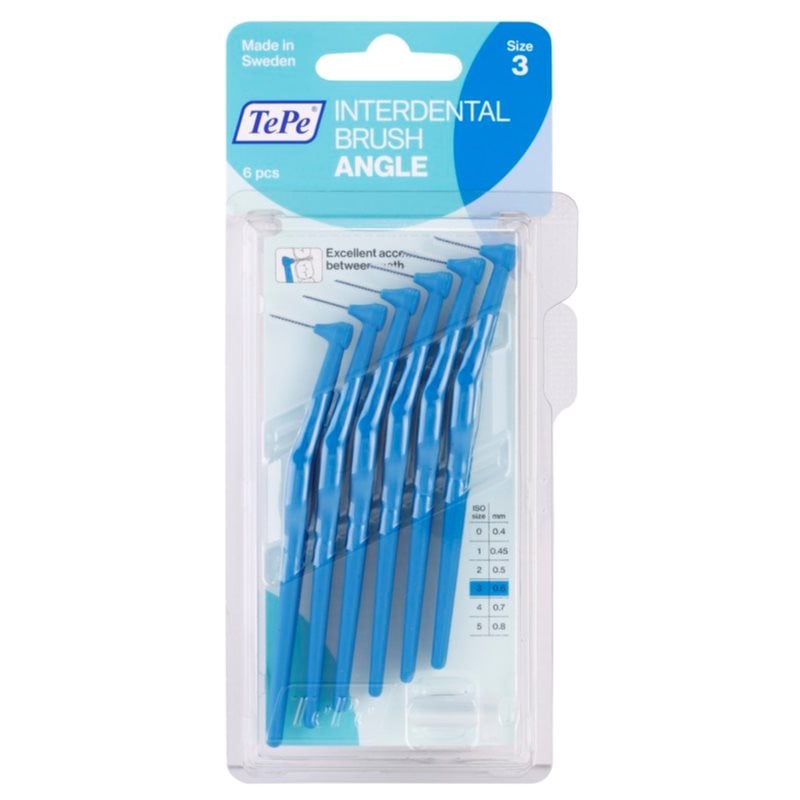 TePe Angle Size 3 четки за междузъбно пространство 0,6 mm