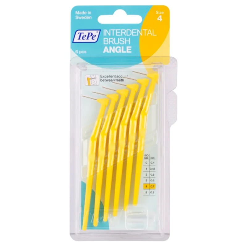 TePe Angle Size 4 четки за междузъбно пространство 0,7 mm