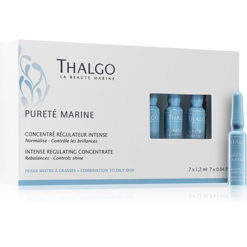Thalgo Thalgo Pureté Marine Intense Regulating Concentrate концентрат за смесена и мазна кожа - Унисекс парфюм 2мл - Сравни цени от 1 магазин с безплатна доставка