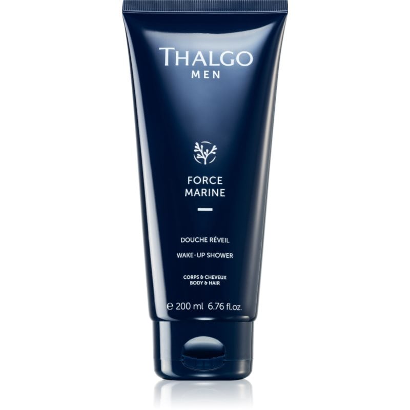 Thalgo Force Marine Wake-Up Shower зареждащ с енергия душ гел за тяло и коса за мъже