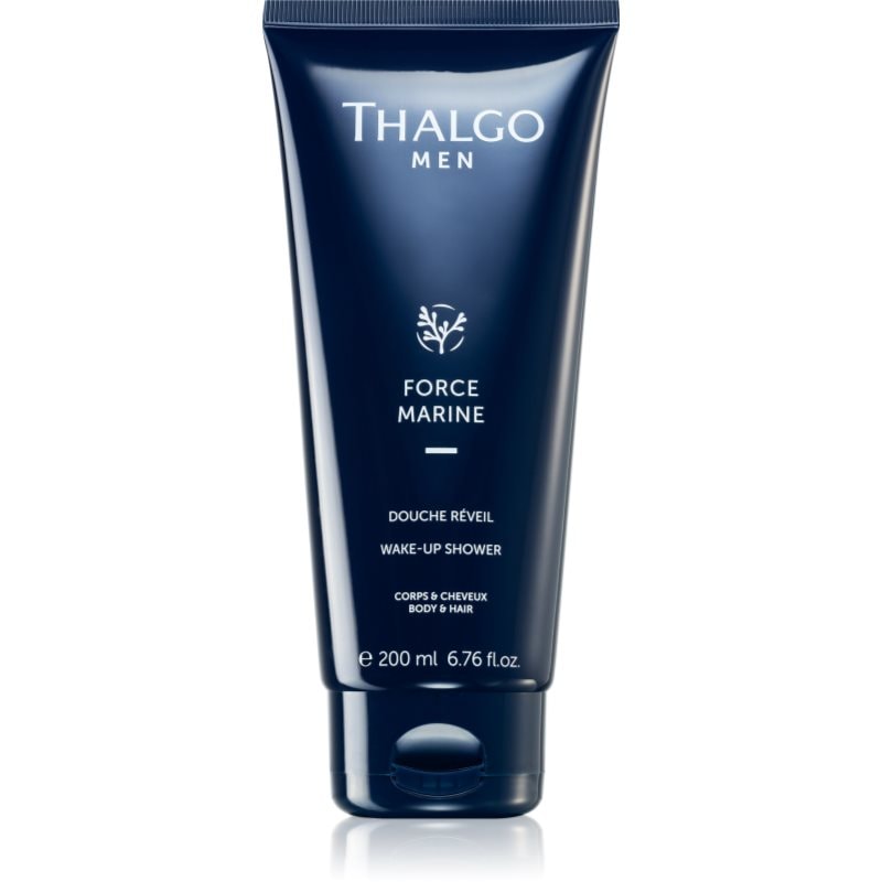 Thalgo Force Marine Wake-Up Shower зареждащ с енергия душ гел за тяло и коса за мъже - Грижа за коса - Сравни цени от 1 магазин с безплатна доставка