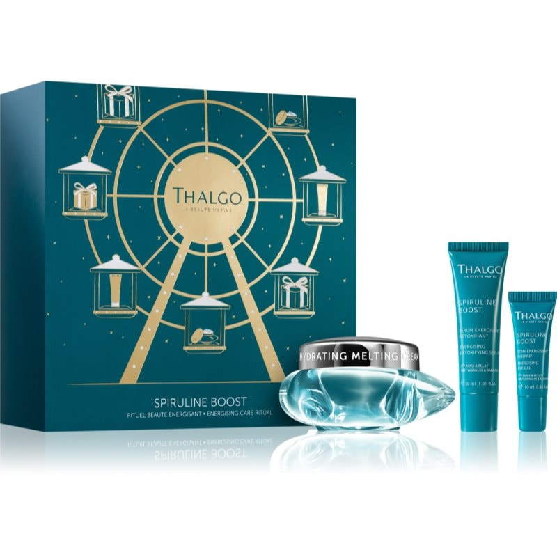Thalgo Thalgo Spiruline Boost Smooth Energise Gift Set коледен подаръчен комплект за уморена кожа за жени - Дамски парфюм - Сравни цени от 1 магазин с безплатна доставка