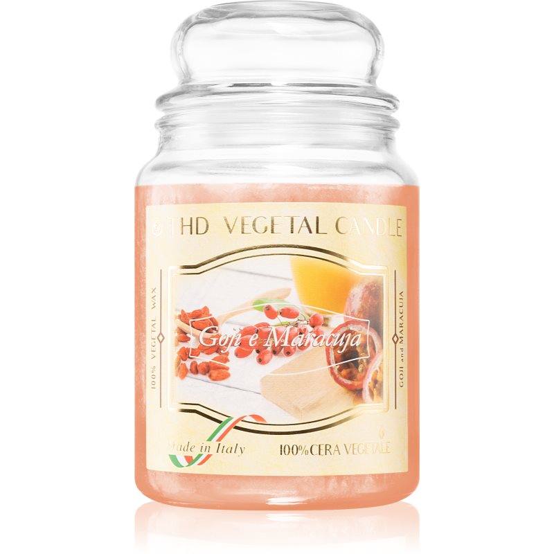 THD THD Vegetal Goji E Maracuja ароматна свещ 600 гр. - Унисекс парфюм 600мл - Сравни цени от 1 магазин с безплатна доставка