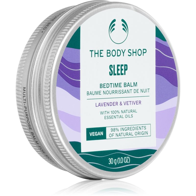 The Body Shop Sleep Lavander & Vetiver нощен балсам за суха кожа