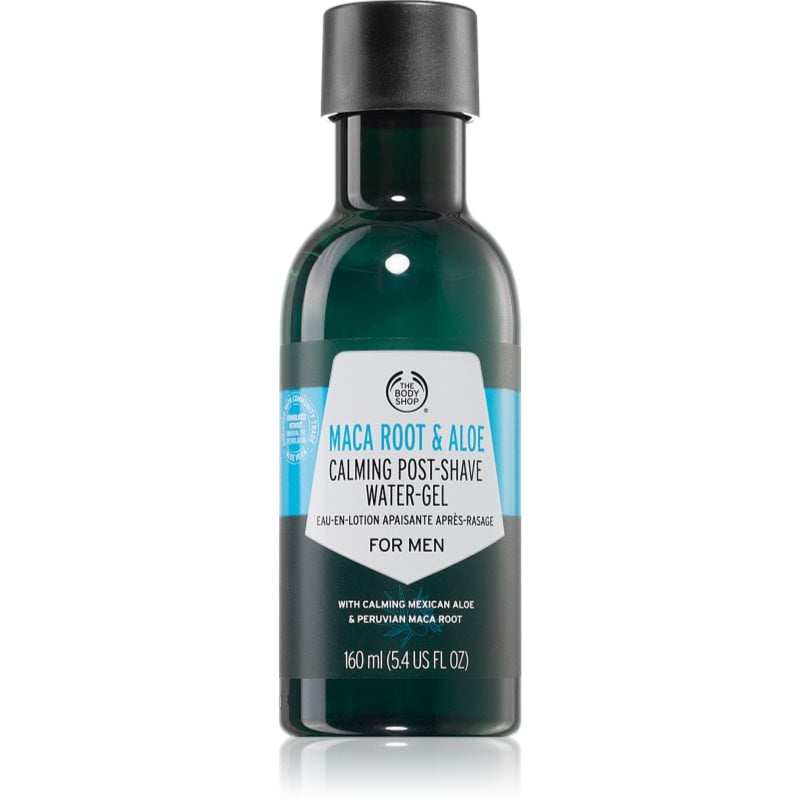 The Body Shop Maca Root & Aloe Calming Post-Shave Water Gel гел за след бръснене с успокояващ ефект