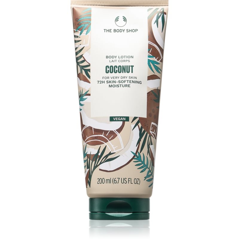 The Body Shop The Body Shop Coconut Body Lotion тоалетно мляко за тяло с кокос - Унисекс парфюм 200мл - Сравни цени от 1 магазин с безплатна доставка