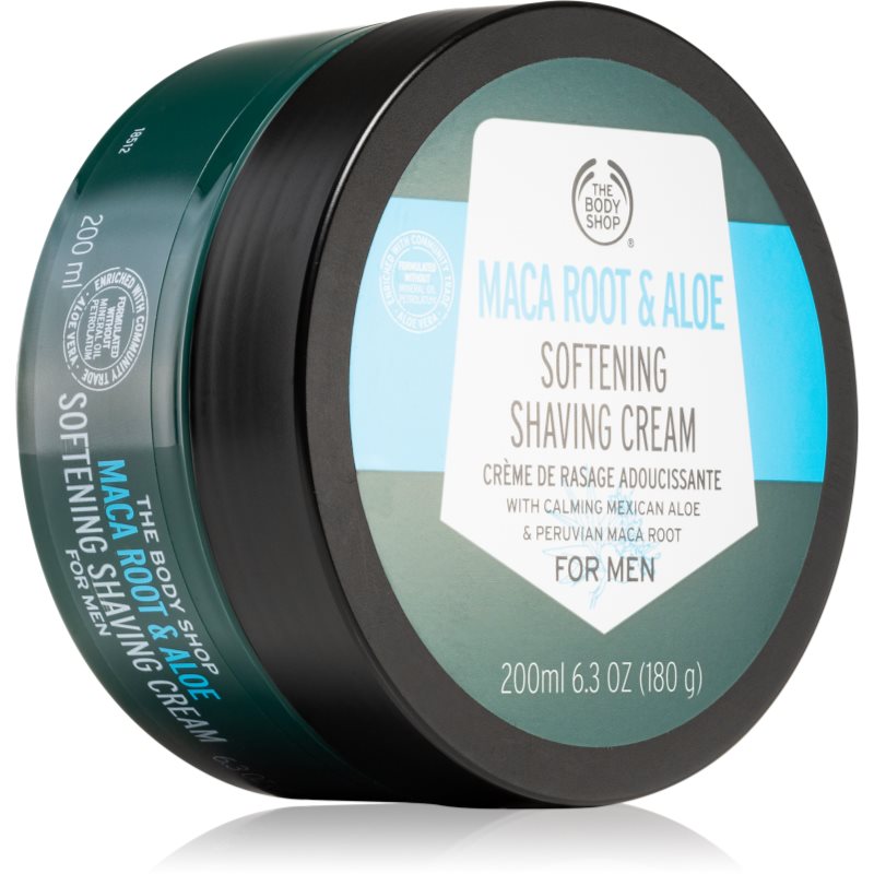 The Body Shop Maca Root & Aloe Shaving Cream крем за бръснене за мъже - Грижа за тяло - Сравни цени от 1 магазин с безплатна доставка