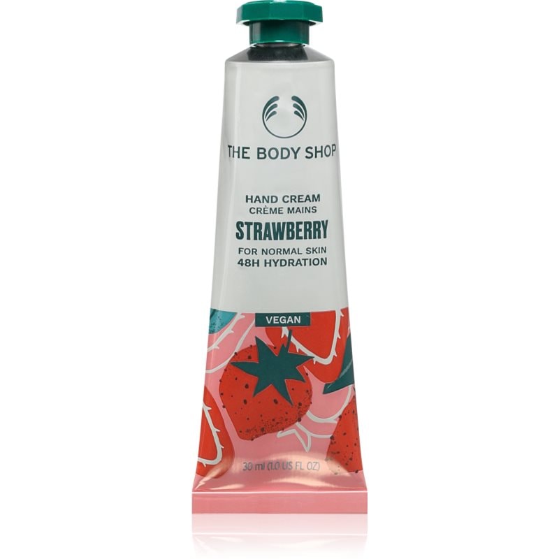 The Body Shop Strawberry Hand Cream крем за ръце - Грижа за тяло - Сравни цени от 1 магазин с безплатна доставка