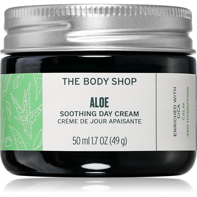 The Body Shop Aloe Soothing Day Cream успокояващ дневен крем за лице - Грижа за лице - Сравни цени от 1 магазин с безплатна доставка