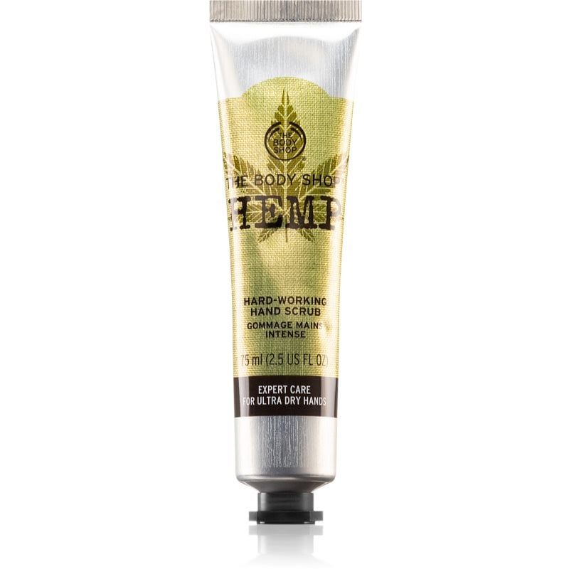 The Body Shop Hemp Hand Scrub хидратиращ пилинг за ръце