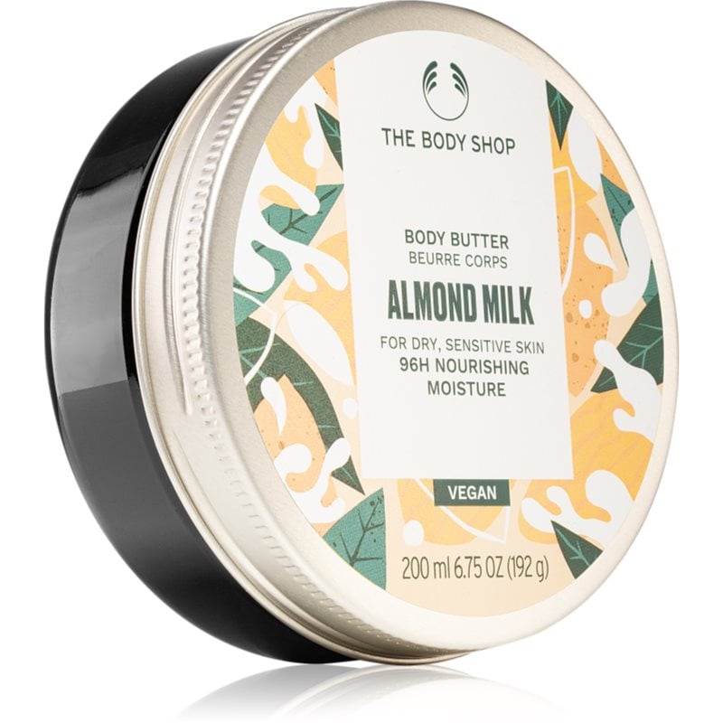 The Body Shop Almond Milk Body Butter подхранващо масло за тяло за суха и чувствителна кожа