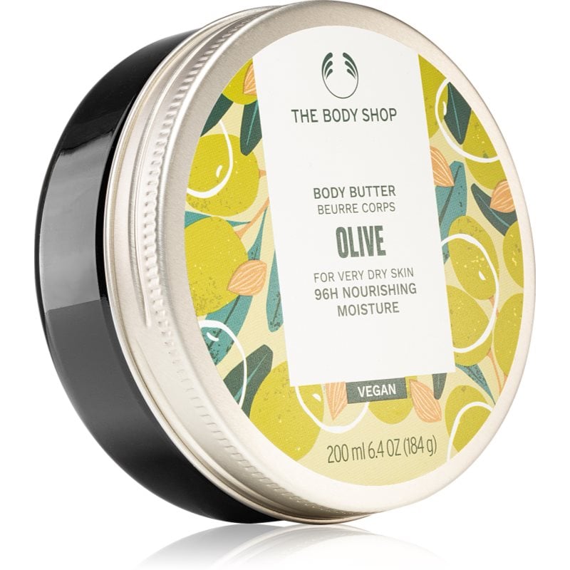 The Body Shop Olive Body Butter интензивно хидратиращо масло за тяло за много суха кожа