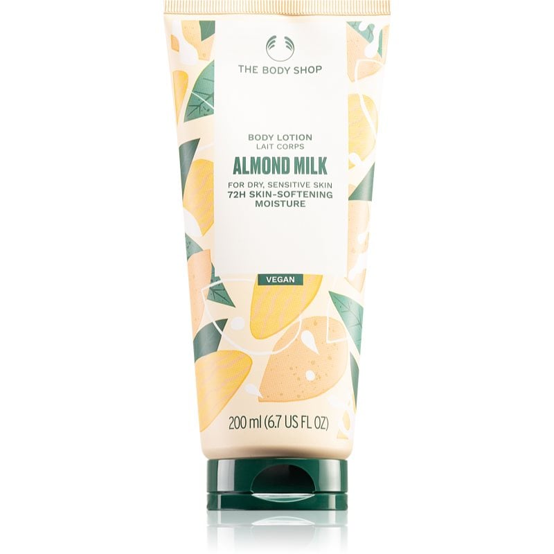 The Body Shop Almond Milk Body Lotion тоалетно мляко за тяло за суха и чувствителна кожа