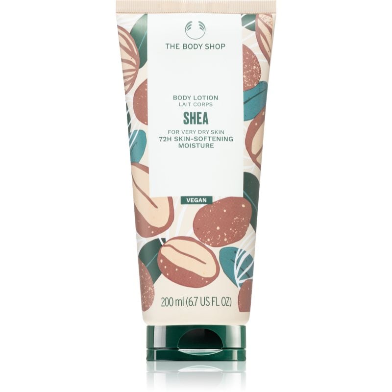 The Body Shop Shea Body Lotion подхранващ крем за тяло за суха кожа