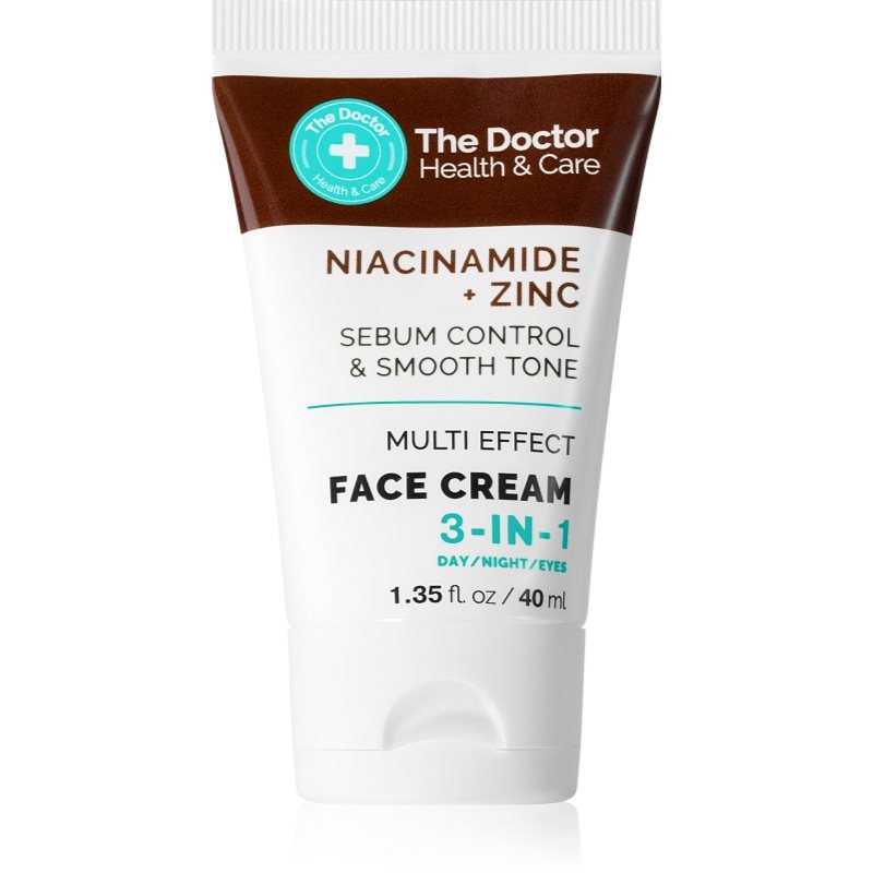 The Doctor Niacinamide + Zinc Sebum Control & Smooth tone крем за лице за редукция на мазнината на кожа - Грижа за лице - Сравни цени от 1 магазин с безплатна доставка