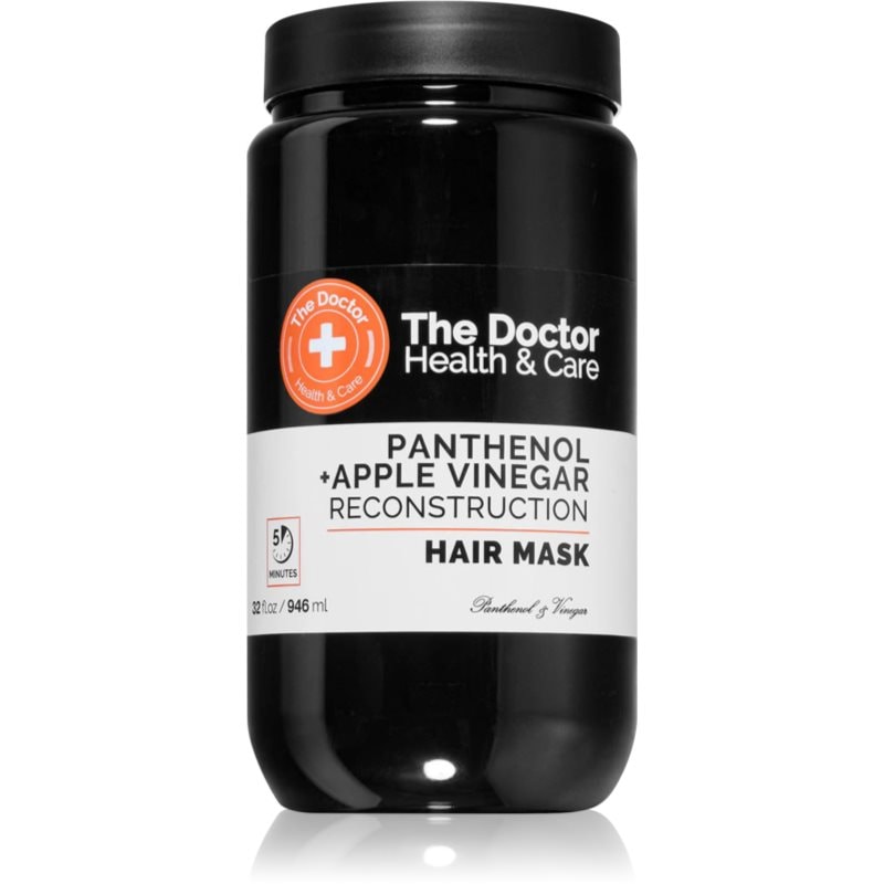 The Doctor The Doctor Panthenol + Apple Vinegar Reconstruction Hair Mask интензивна регенерираща маска За коса - Унисекс парфюм 946мл - Сравни цени от 1 магазин с безплатна доставка
