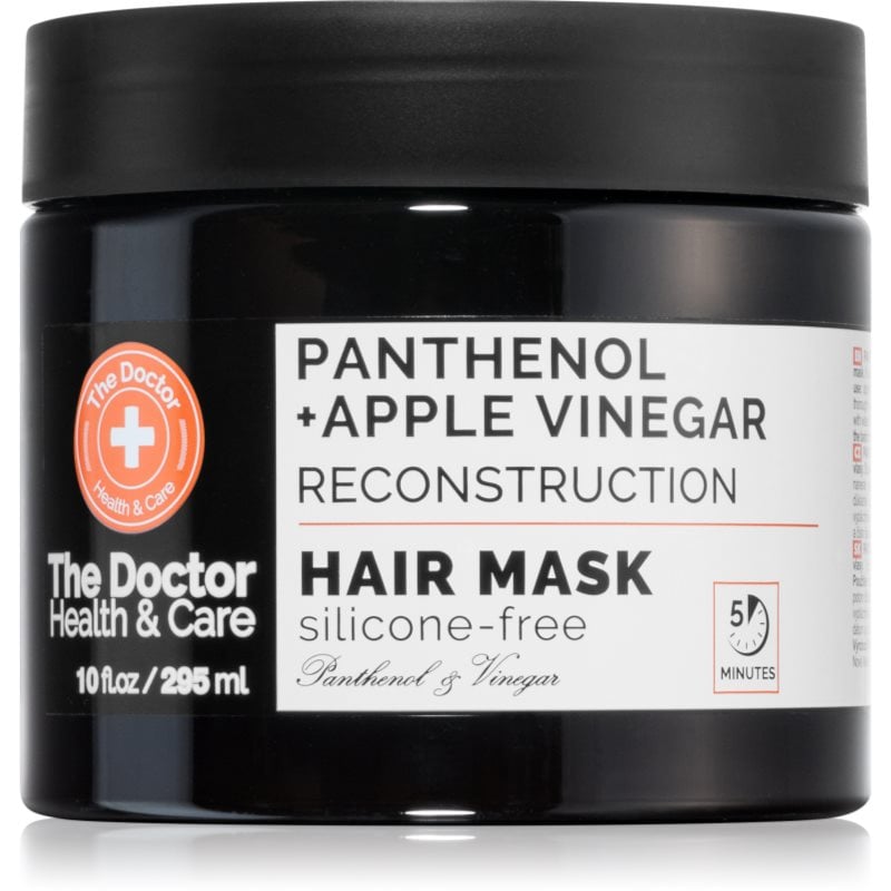 The Doctor Panthenol + Apple Vinegar Reconstruction подхранваща маска за коса с пантенол