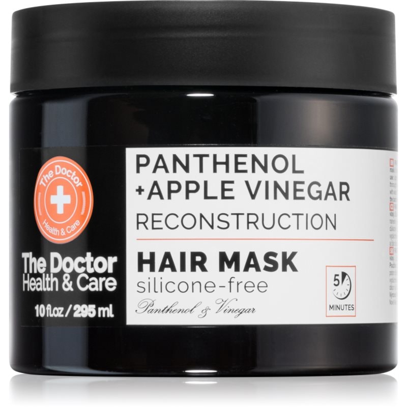 The Doctor The Doctor Panthenol + Apple Vinegar Reconstruction подхранваща маска за коса с пантенол - Унисекс парфюм 150мл - Сравни цени от 1 магазин с безплатна доставка