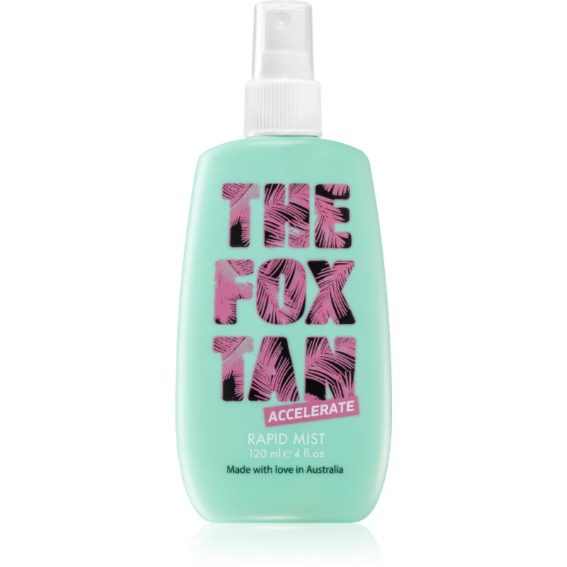 The Fox Tan Rapid освежаващ спрей за тяло за ускоряване на тена - Грижа за тяло - Сравни цени от 1 магазин с безплатна доставка