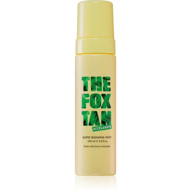 The Fox Tan Rapid Banana Whip продукт за ускоряване и удължаване ефекта на загар без защитен фактор - Грижа за тяло - Сравни цени от 1 магазин с безплатна доставка