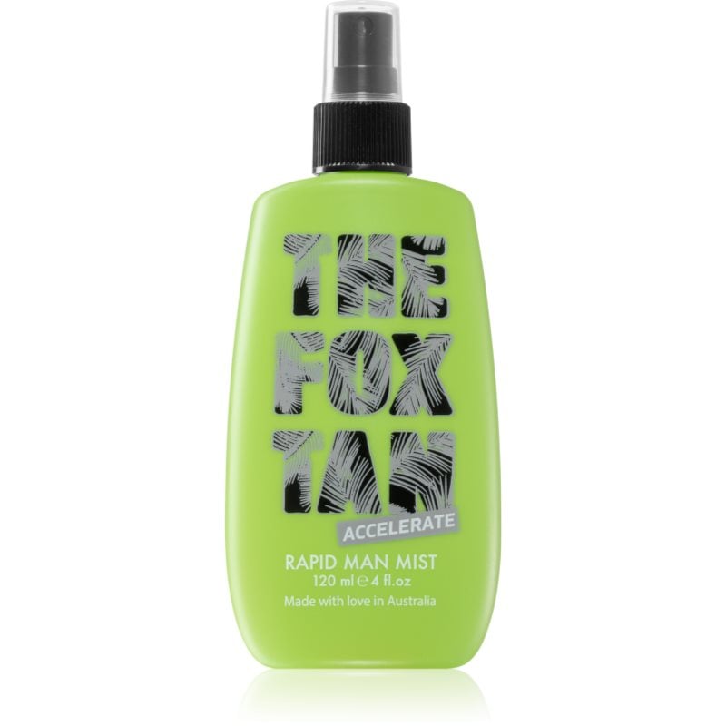 The Fox Tan Rapid Man освежаващ спрей за тяло за ускоряване на тена за мъже