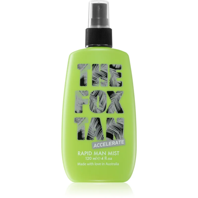 The Fox Tan Rapid Man освежаващ спрей за тяло за ускоряване на тена за мъже - Грижа за тяло - Сравни цени от 1 магазин с безплатна доставка