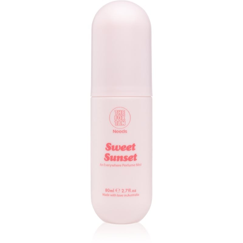 The Fox Tan Everywhere Parfume Mist Sweet Sunset парфюмиран спрей за тяло за жени