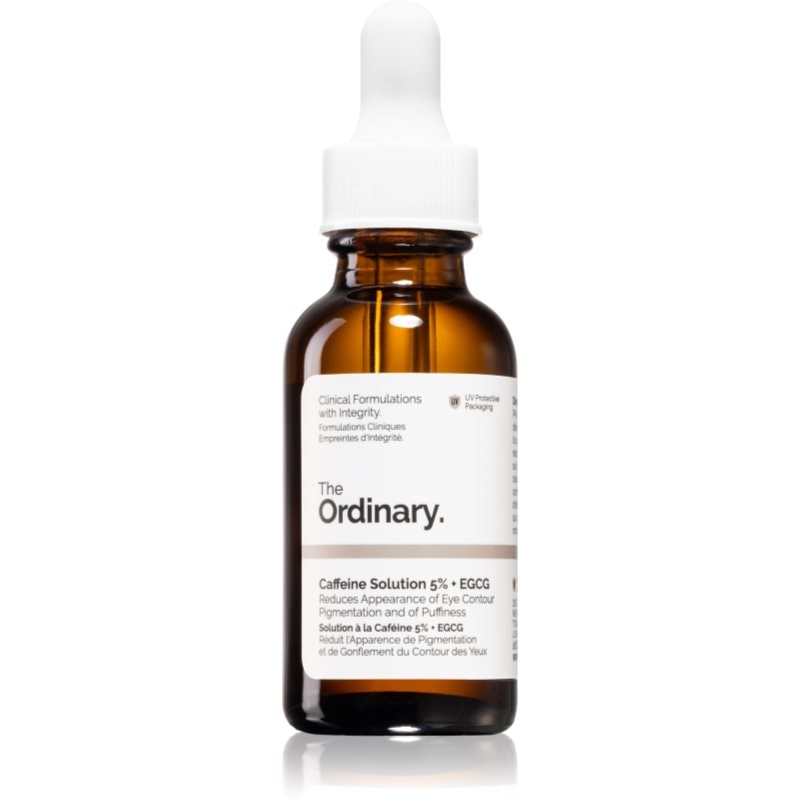 The Ordinary Caffeine Solution 5% + EGCG очен серум против отоци и тъмни кръгове - Грижа за лице - Сравни цени от 1 магазин с безплатна доставка