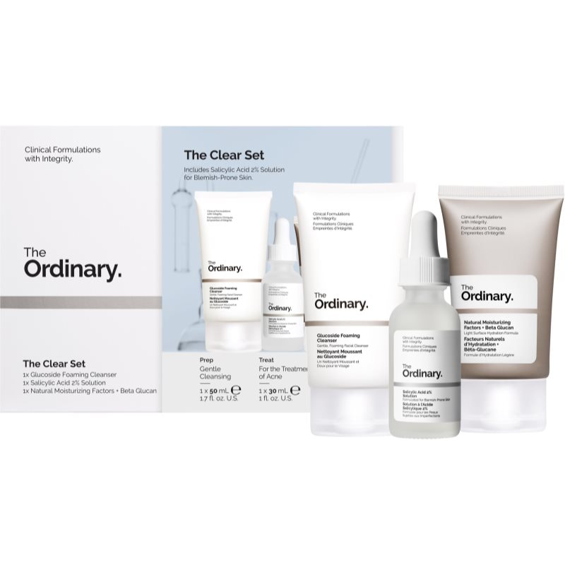 The Ordinary The Clear Set подаръчен комплект - Комплект - Сравни цени от 1 магазин с безплатна доставка