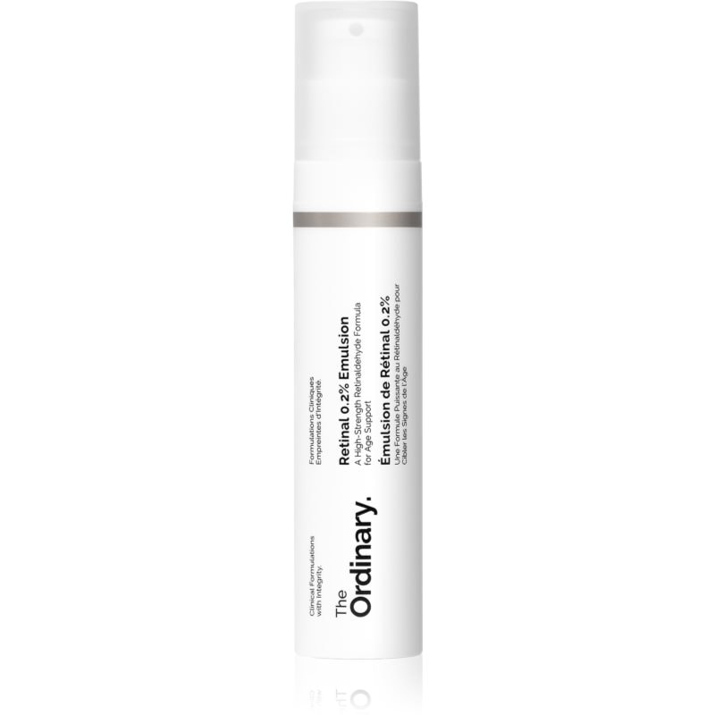 The Ordinary Retinal 0.2% Emulsion Serum ретинолов серум против бръчки - Грижа за лице - Сравни цени от 1 магазин с безплатна доставка