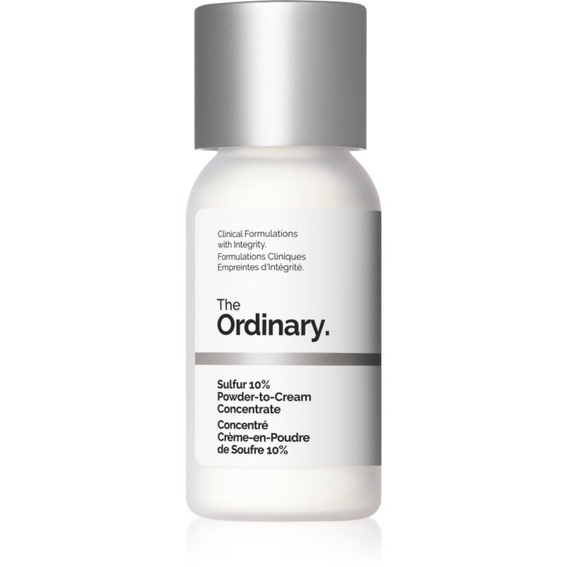 The Ordinary Sulfur 10% Powder-to-Cream Concentrate локална грижа против акне - Грижа за лице - Сравни цени от 1 магазин с безплатна доставка