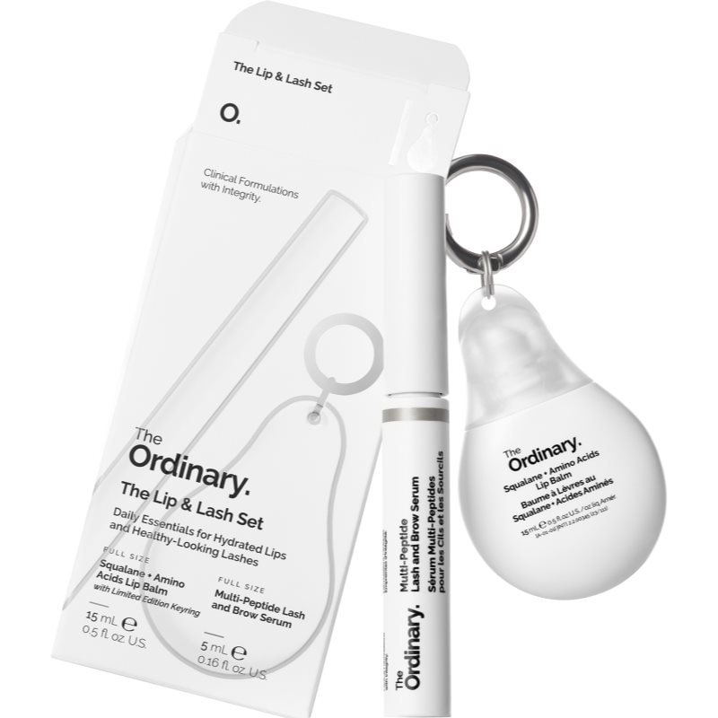 The Ordinary The Lip & Lash Set подаръчен комплект - Комплект - Сравни цени от 1 магазин с безплатна доставка