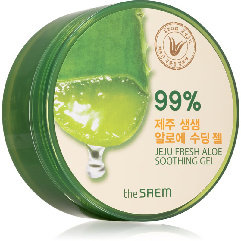 The Saem The Saem Jeju Fresh Aloe 99% хидратиращ и успокояващ гел - Унисекс парфюм 300мл - Сравни цени от 1 магазин с безплатна доставка