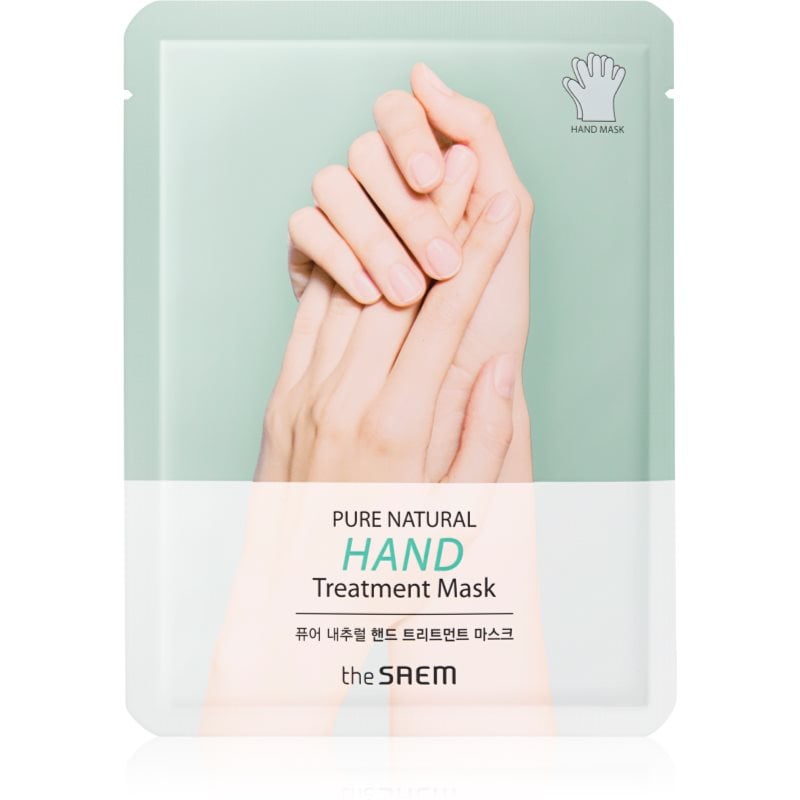 The Saem Pure Natural Hand Treatment хидратираща маска за ръце