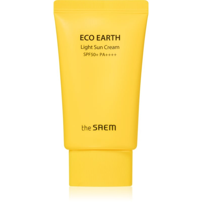 The Saem Eco Earth Light ултра лек защитен флуид SPF 50+ - Грижа за тяло - Сравни цени от 1 магазин с безплатна доставка