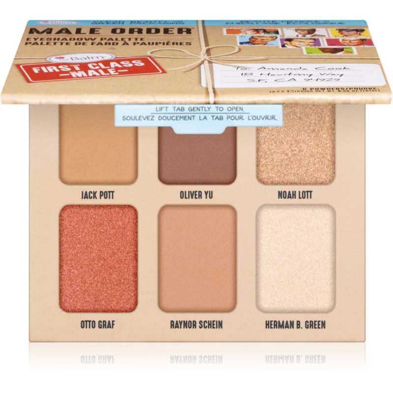 theBalm theBalm Male Order® First Class Male палитра сенки за очи - Унисекс парфюм 2мл - Сравни цени от 1 магазин с безплатна доставка