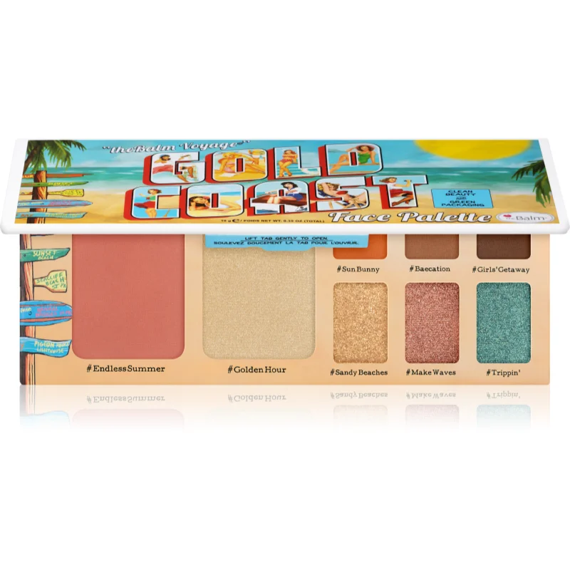 theBalm Voyage Gold Coast палитра за лице
