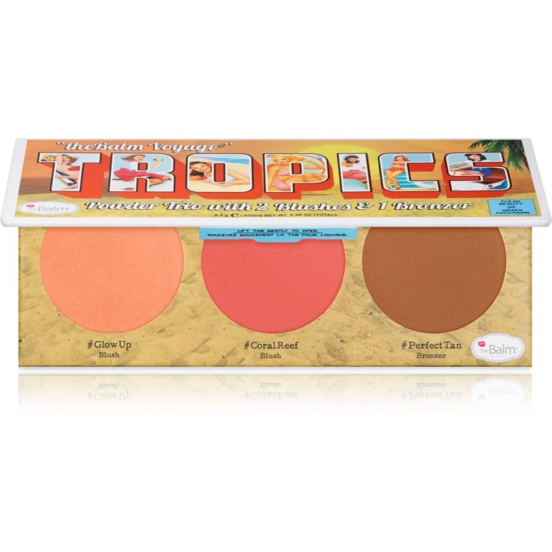 theBalm theBalm Voyage Tropics бронзираща пудра и руж - Унисекс парфюм 5мл - Сравни цени от 1 магазин с безплатна доставка